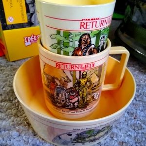 Vintage Star Wars Dishes